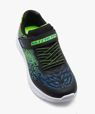 Baskets garçons running à reliefs colorés - Skechers vue5 - SKECHERS - GEMO