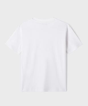 Tee-shirt manches courtes en jersey de coton à poche poitrine garçon vue3 - GEMO (JUNIOR) - GEMO