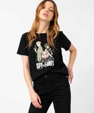 Tee-shirt manches courtes imprimé femme - Spy x Family vue1 - SPY X FAMILY - GEMO