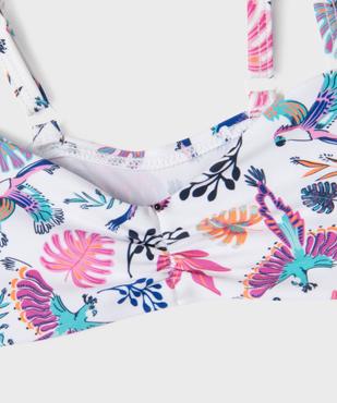 Maillot de bain 2 pièces à motifs exotiques bébé fille vue2 - GEMO (ENFANT) - GEMO