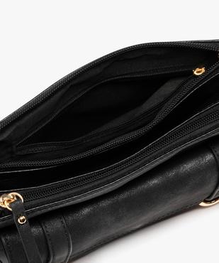 Sac besace multipoche à rabat brillant femme vue3 - GEMO (ACCESS) - GEMO