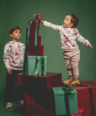 Sweat à motif spécial Noël bébé garçon vue6 - GEMO 4G BEBE - GEMO