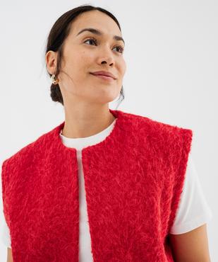 Gilet sans manches coupe oversize femme vue3 - GEMO(FEMME PAP) - GEMO