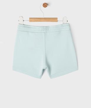 Short en maille avec ceinture ajustable bébé garçon vue3 - GEMO 4G BEBE - GEMO