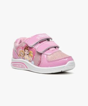 Baskets à scratch avec semelle lumineuse - Princesses Disney vue2 - DISNEY PRINCESS - GEMO