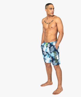 Short de bain homme motif tropical - Roadsign vue1 - ROADSIGN D - GEMO
