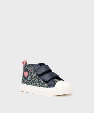 Baskets montantes en toile enduite à motifs fleuris fille - Lovely Wings vue3 - LOVELY WINGS GEMO FOR GOOD - GEMO
