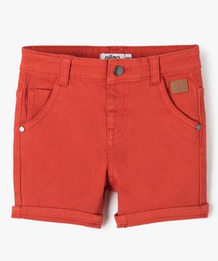 Short bébé garçon en toile de coton vue1 - GEMO(BEBE DEBT) - GEMO
