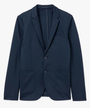 Veste de costume homme en matière stretch vue4 - GEMO (HOMME) - GEMO