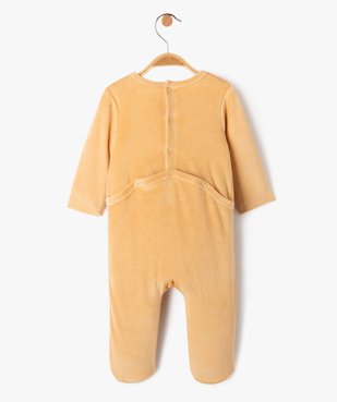 Pyjama dors-bien en velours à motif tigre bébé garçon vue4 - GEMO(BB COUCHE) - GEMO