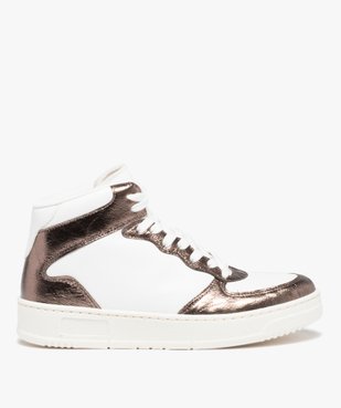 Baskets femme mid-cut à détails brillants vue1 - GEMO (SPORTSWR) - GEMO