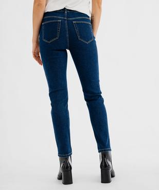 Jean femme coupe Slim taille haute – L26 vue7 - GEMO 4G FEMME - GEMO