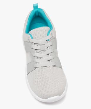 Baskets running en textile uni extralégères femme vue5 - GEMO (SPORTSWR) - GEMO
