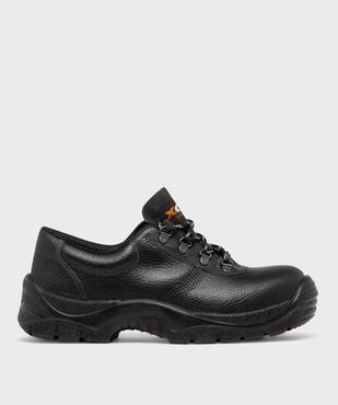 Chaussures de sécurité femme low-cut dessus en cuir grainé uni  vue7 - GEMO (EQUIPT) - GEMO