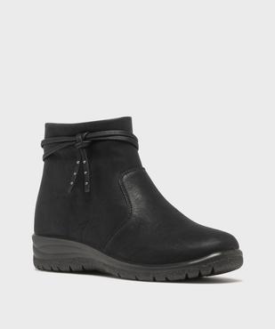 Boots confort à talon compensé femme vue2 - G'FLEX - GEMO