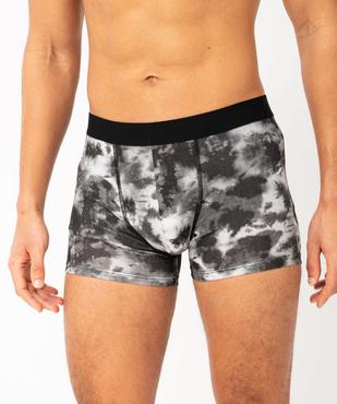 Boxers en coton stretch homme (lot de 2) vue2 - GEMO 4G HOMME - GEMO