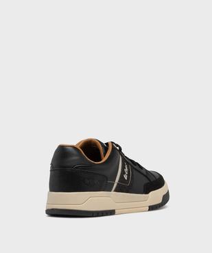Baskets basses multimatières à semelle épaisse homme - Lee Cooper vue5 - LEE COOPER - GEMO