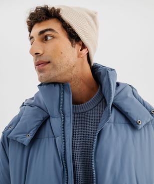 Doudoune à capuche et col montant homme vue3 - GEMO 4G HOMME - GEMO