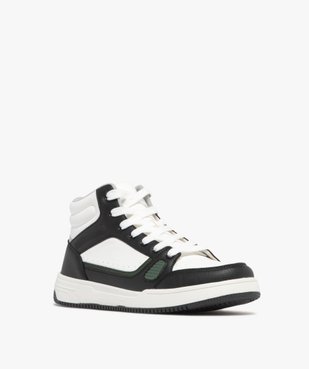 Baskets homme mid-cut à lacets style casual vue3 - 5 MILES - GEMO