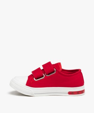 Tennis garçon en toile fermeture scratch – Flash Mc Queen vue3 - CARS - GEMO