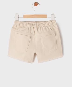 Short en jean fantaisie bébé fille vue3 - GEMO(BEBE DEBT) - GEMO