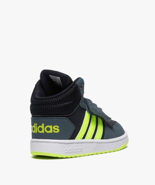 Baskets bébé garçon semi-montantes – Adidas Hoops Mid vue4 - ADIDAS - GEMO