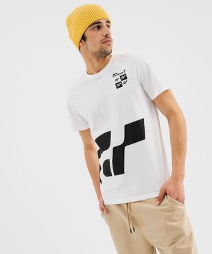 Tee-shirt à manches courtes à motif graphique homme - Gran Turismo vue2 - GRAN TURISMO - GEMO