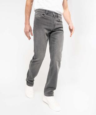 Jean coupe Straight délavé homme vue1 - GEMO 4G HOMME - GEMO