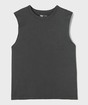 Débardeur en jersey de coton uni au coloris unique garçon vue1 - GEMO 4G GARCON - GEMO