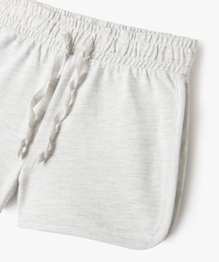 Short en maille avec taille élastiquée fille vue2 - GEMO 4G FILLE - GEMO