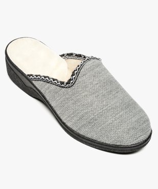 Mules d'intérieur  tricot  vue5 - GEMO(HOMWR FEM) - GEMO