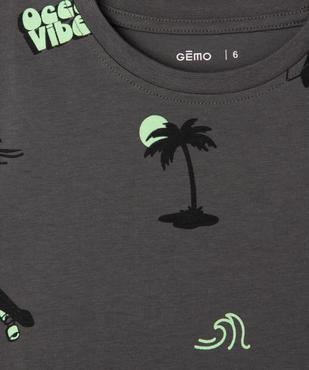 Tee-shirt garçon esprit skate vue2 - GEMO (ENFANT) - GEMO