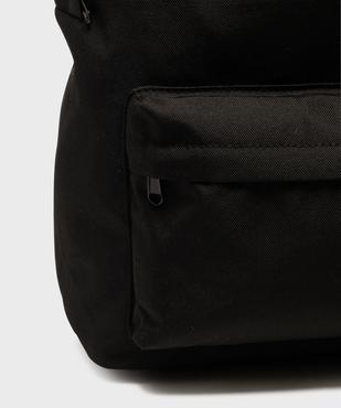 Sac à dos uni en toile garçon vue3 - GEMO (ACCESS) - GEMO