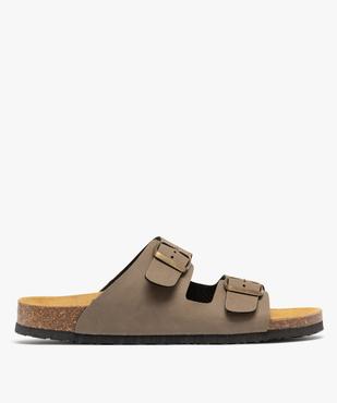 Mules semelle intérieure cuir à reliefs ergonomiques femme vue1 - FOLLOW ME G4G - GEMO