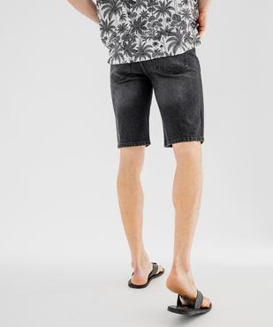 Bermuda en jean straight homme vue3 - GEMO 4G HOMME - GEMO
