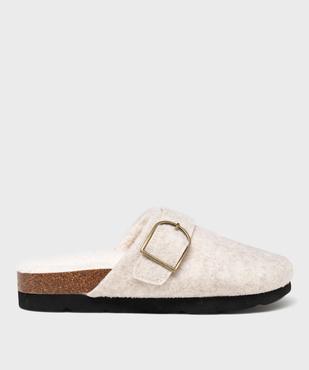 Chaussons sabots doublés sherpa femme - Roadsign vue1 - ROADSIGN - GEMO