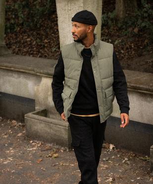 Pantalon de jogging avec poches à rabat homme vue7 - GEMO 4G HOMME - GEMO