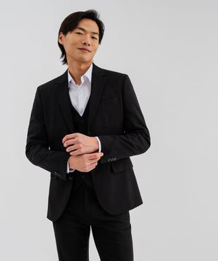 Veste de costume coupe droite en matière extensible homme vue2 - GEMO 4G HOMME - GEMO