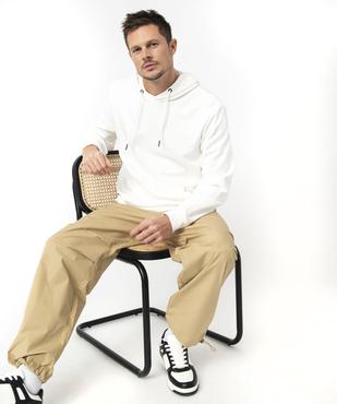 Sweat à capuche non molletonné homme vue1 - GEMO (HOMME) - GEMO