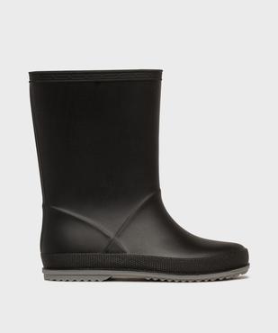 Bottes de pluie à semelle crantée contrastée garçon vue1 - 5 MILES - GEMO