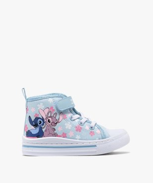 Baskets montantes en toile imprimée fille - Stitch vue1 - LILO & STITCH - GEMO