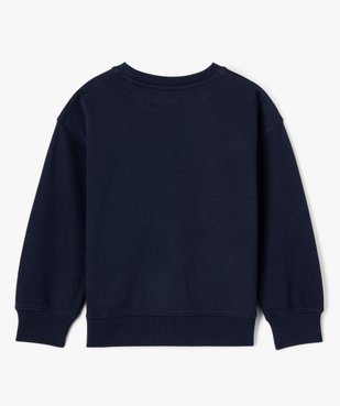 Sweat uni en maille bouclette garçon vue4 - GEMO (ENFANT) - GEMO