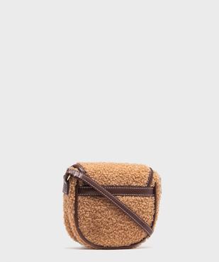 Sac besace en maille bouclette avec bandoulière fine fille - LuluCastagnette vue2 - LULUCASTAGNETTE - GEMO