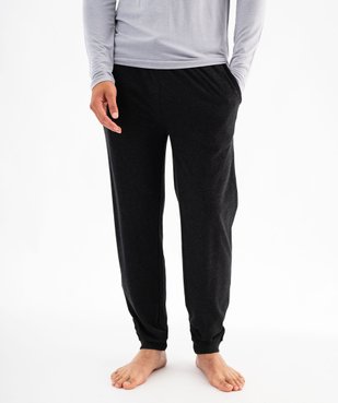 Pantalon de pyjama en jersey à taille élastique homme vue2 - GEMO(HOMWR HOM) - GEMO