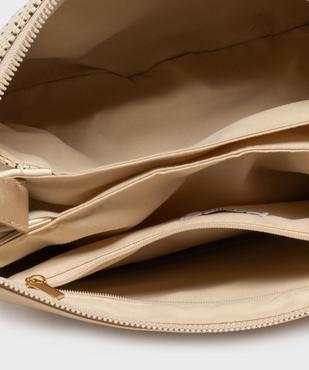 Sac besace multicompartiment femme vue3 - GEMO (ACCESS) - GEMO