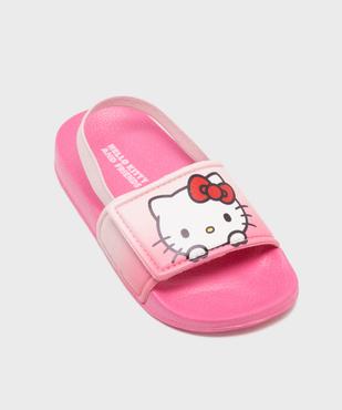 Mules de plage à scratch à motif chaton fille - Hello Kitty vue5 - HELLO KITTY - GEMO