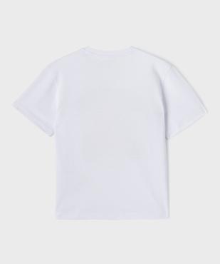 Tee-shirt manches courtes avec motif pieuvre garçon - Skifidol Italian Brainrot vue3 - BRAINROT - GEMO