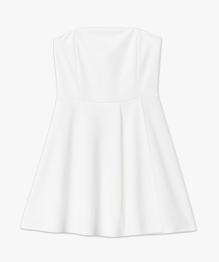 Robe bustier en maille extensible femme vue4 - GEMO(FEMME PAP) - GEMO
