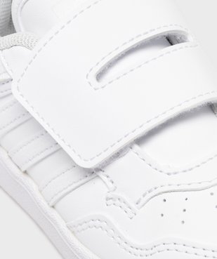 Baskets basses à scratch Hoops garçon - Adidas vue6 - ADIDAS - GEMO