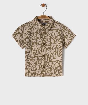 Ensemble 2 pièces chemise et tee-shirt bébé garçon vue6 - GEMO(BEBE DEBT) - GEMO